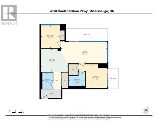 1909 - 4070 CONFEDERATION PARKWAY 2 Beds Apartment, Condo, Home for Rent - Photo gallery 5
