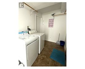 A laundry room with a washer and dryer.