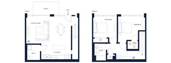 2 Bed/2 Bath L/W-01