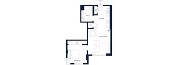 1 Bed/1 Bath-B2
