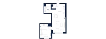 1 Bed/1 Bath-B6