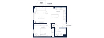 1 Bed/1 Bath-C2