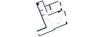 1 Bed/1 Bath-H