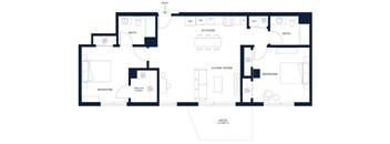 2 Bed/2 Bath-A6