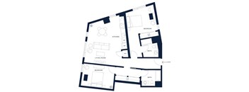 2 Bed/2 Bath-H