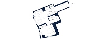 1 Bed/1 Bath-D