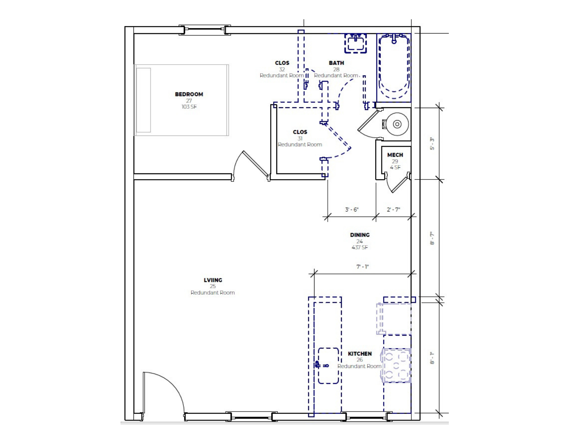1 Bedroom