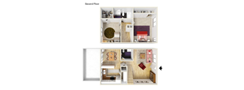 2 BR, 1.5 BA - Town House