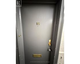 A door with the number 102 on it.