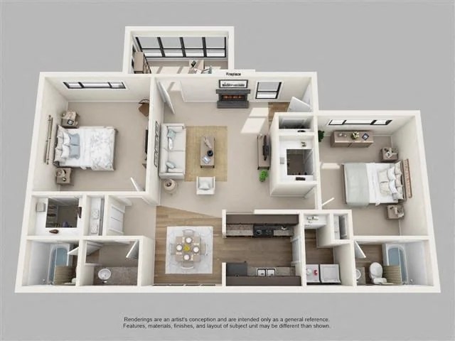 2 BED