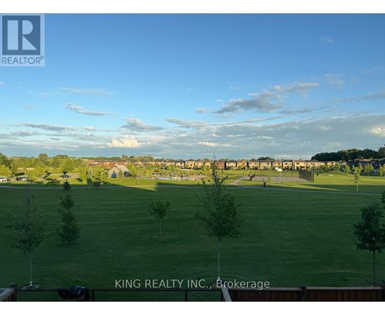 A view of a residential area from a high vantage point.