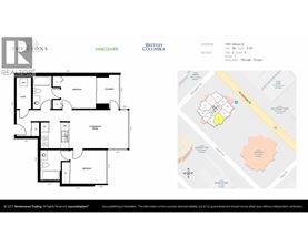 A floor plan and a map of a property at 138th Albemarle St in Vancouver.