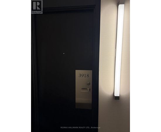 A door with the number 3918 on it.