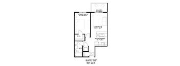 Layout D2 - 1B1B