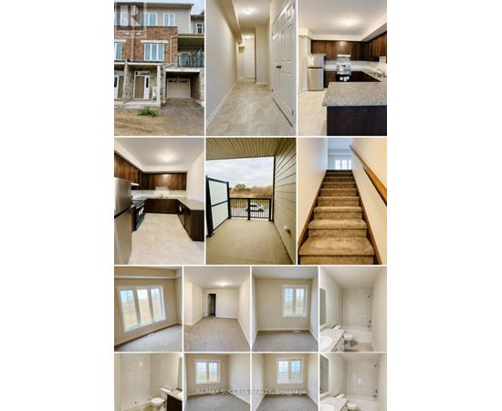 A collage of images showcasing various rooms and features of a property.