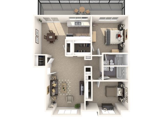 Two Bedroom Renovated