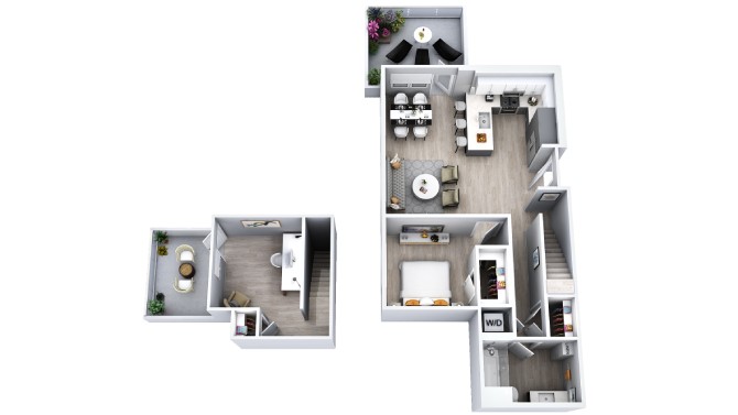 Conway Loft w/ Den