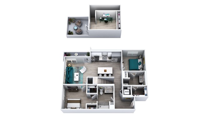 Scarborough Loft w/ Den