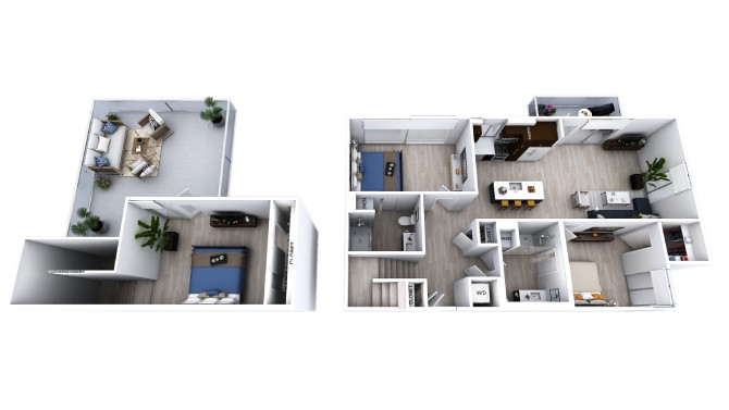 Guinea Loft w/ Den