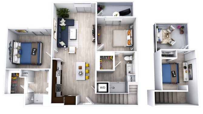 Graham Loft w/ Den