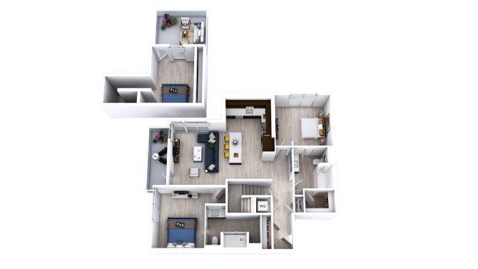 Nassau Loft w/ Den