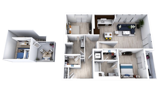 Malden Loft w/ Den