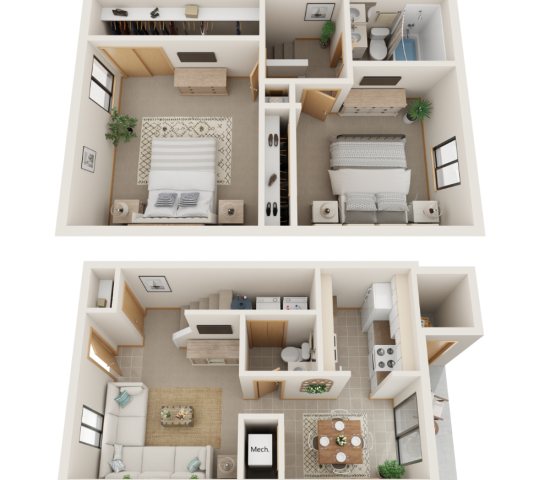 Basswood Renovated Townhome