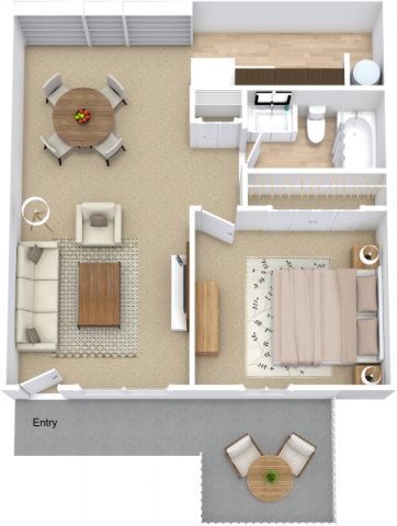 One Bedroom / One Bath