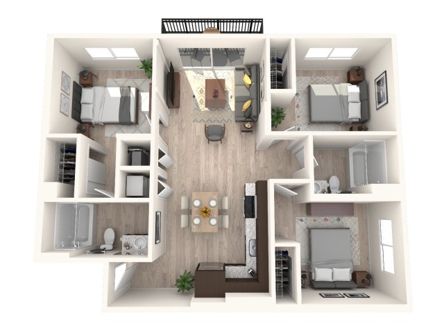 3 Bed, 2 Bath