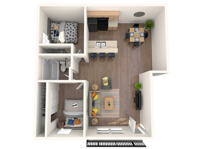 Two Bedroom Renovated