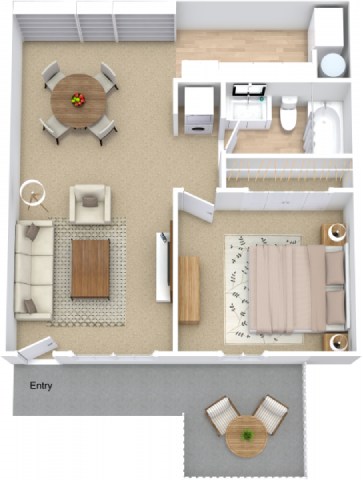 One Bedroom / One Bath