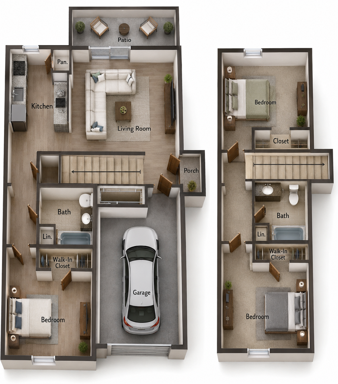 3 Bedroom 2 Bath