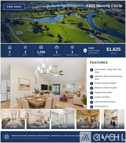 1203 Saxony Circle 2 Beds Apartment for Rent