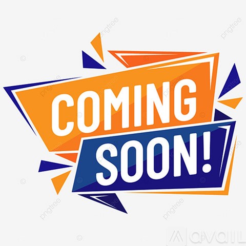A graphic with the words "COMING SOON!" in bold letters.
