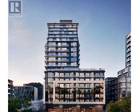 A modern multi-story building with the words "Newgen Realty Experts Brokerage" on the front.