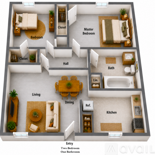 1310 Bundrant Drive 2 Beds Apartment for Rent - Photo gallery 1
