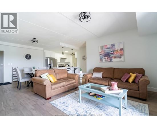 A living room with two couches and a coffee table.