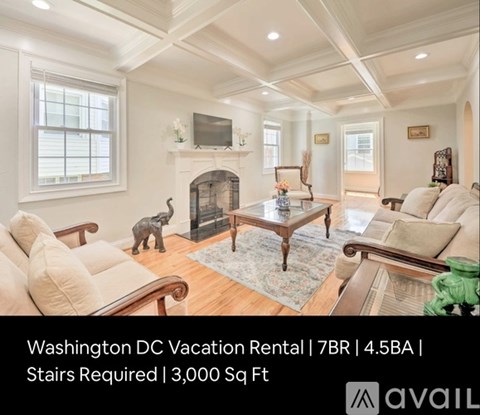 Main House At 1304 Van Buren Street Northwest” 7 Beds Apartment for Rent