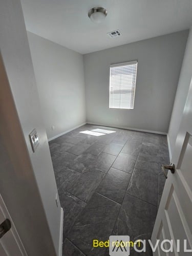 A bedroom is available for rent.