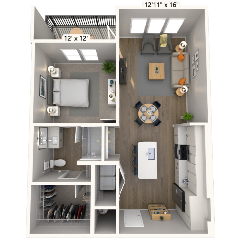 A1 1x1 800 SF-FP