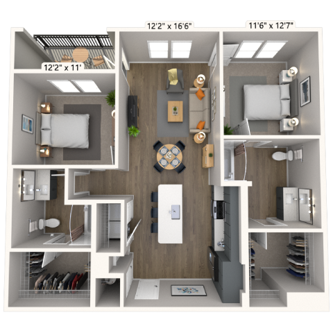 B1 2x2 1163 SF-FP