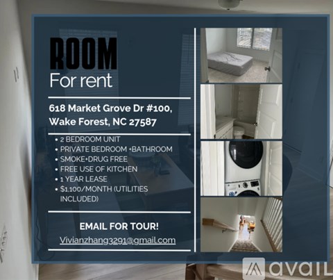 618 Market Grove Drive 1 Apartment for Rent