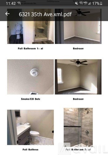 A series of images showing different rooms and features of a property.