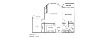 1 Bed, 1 Bath
