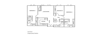 3 Bed, 3 Bath