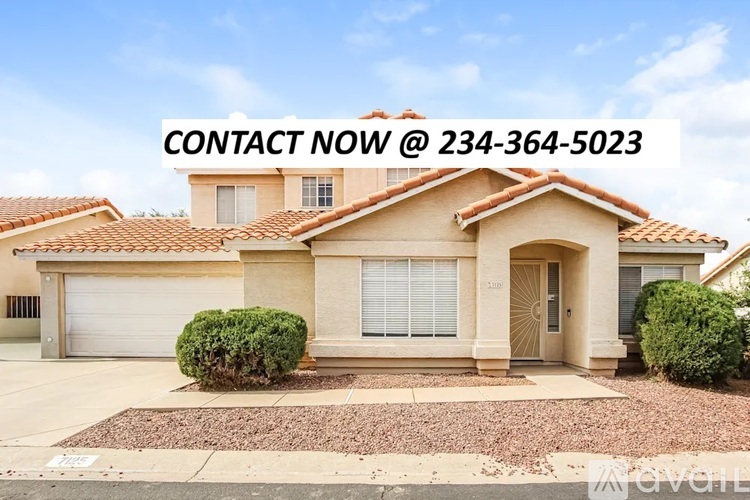 A house with a sign that says "CONTACT NOW @ 234-364-5023".