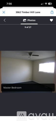 A room with a master bedroom label.