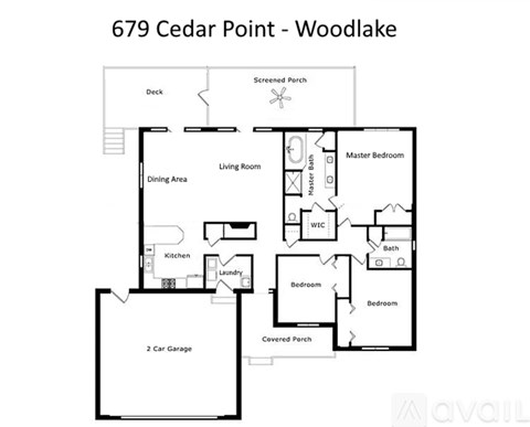 679 Cedar Point 3 Beds Apartment for Rent