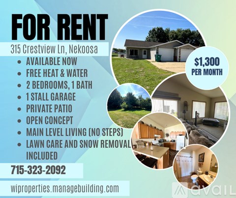 315 Crestview Ln 2 Beds Apartment for Rent