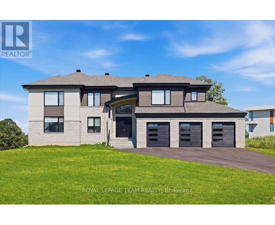 A large house with a garage is for sale in Brokerage.